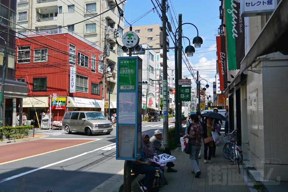 東日暮里五丁目バス停