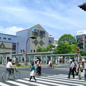 東京都江戸川区西葛西駅前写真画像