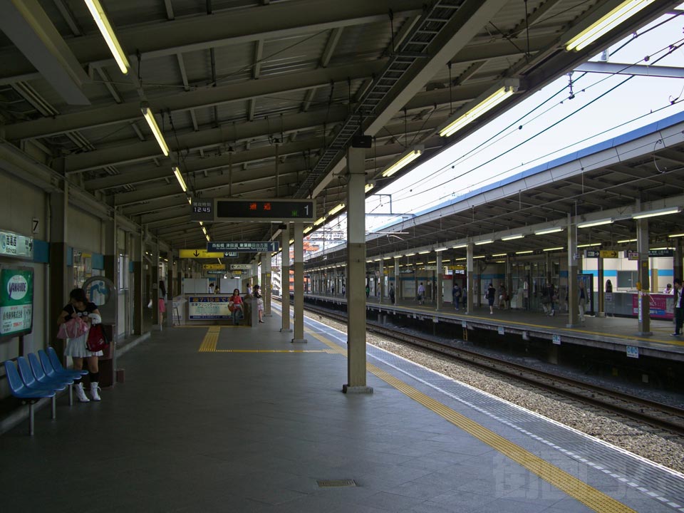 東京メトロ西葛西駅ホーム(東京メトロ東西線)