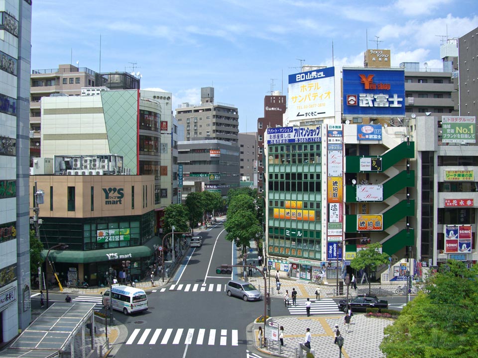東京メトロ西葛西駅北口方面