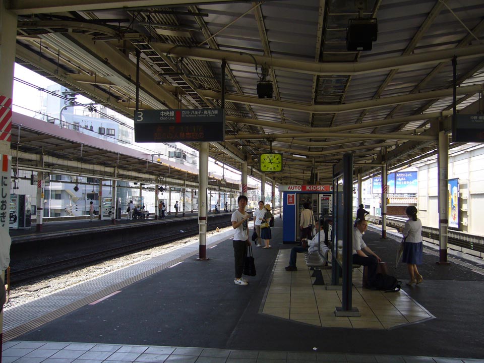 JR西荻窪駅ホーム