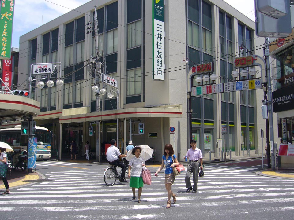 JR西荻窪駅スクランブル交差点