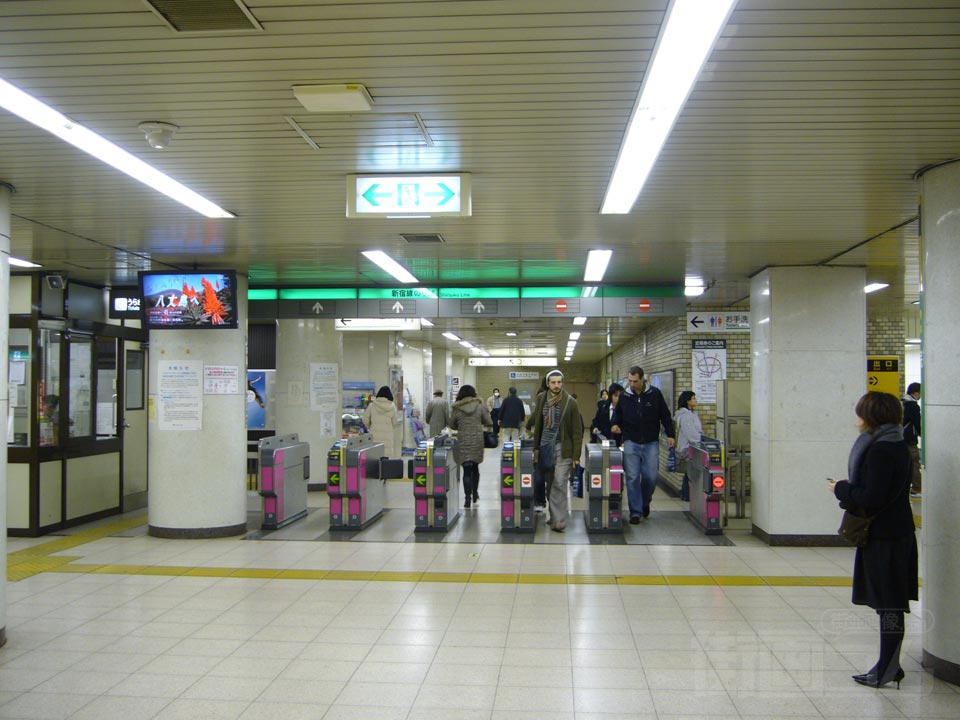 都営地下鉄住吉駅改札口