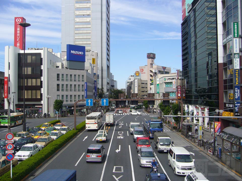 北本通り(国道１２２号線)写真画像