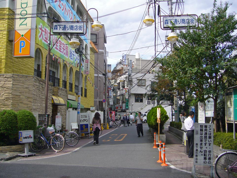 森下通り商店街写真画像