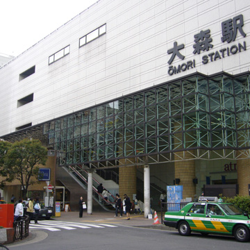 東京都大田区大森駅前写真画像