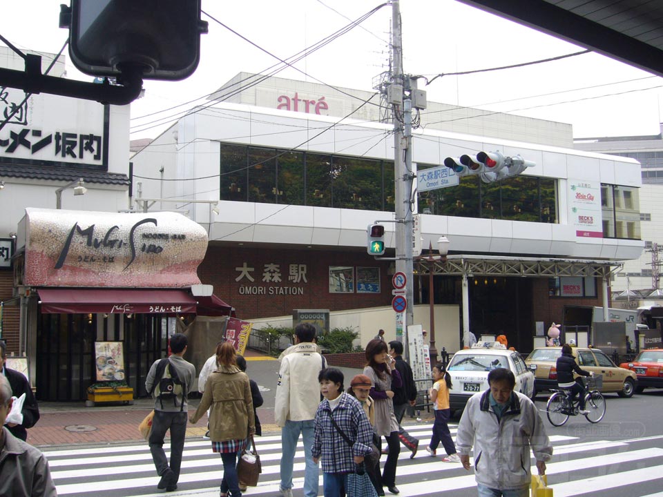 大森駅西口交差点