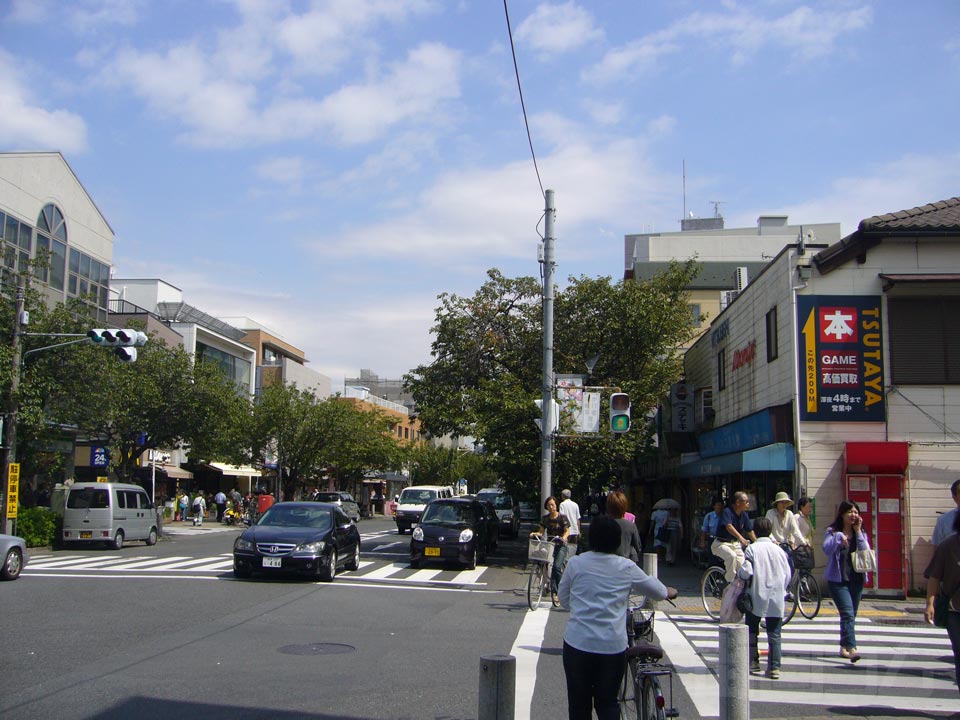 桜新町商店街・駅前通り