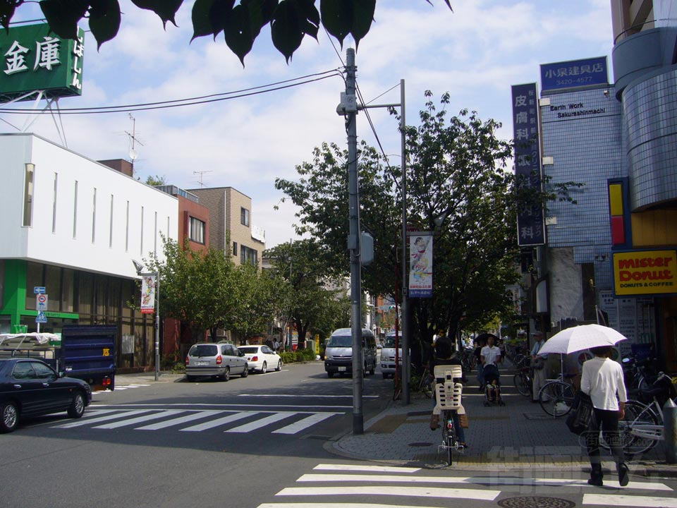 桜新町商店街・駅前通り