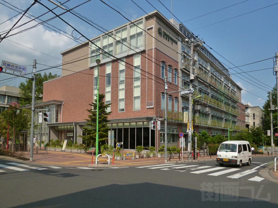 世田谷区役所砧総合支所前