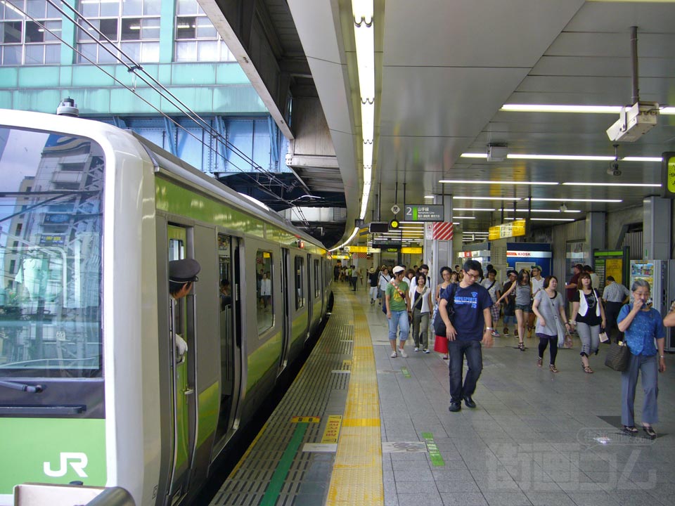 JR渋谷駅ホーム(JR山手線)