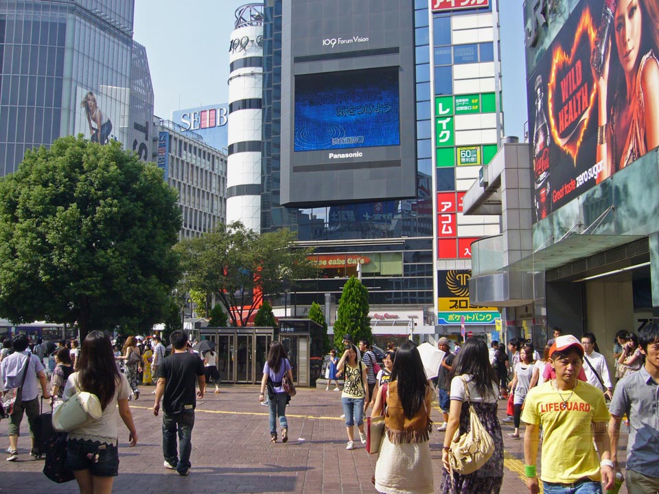 JR渋谷駅ハチ公口前
