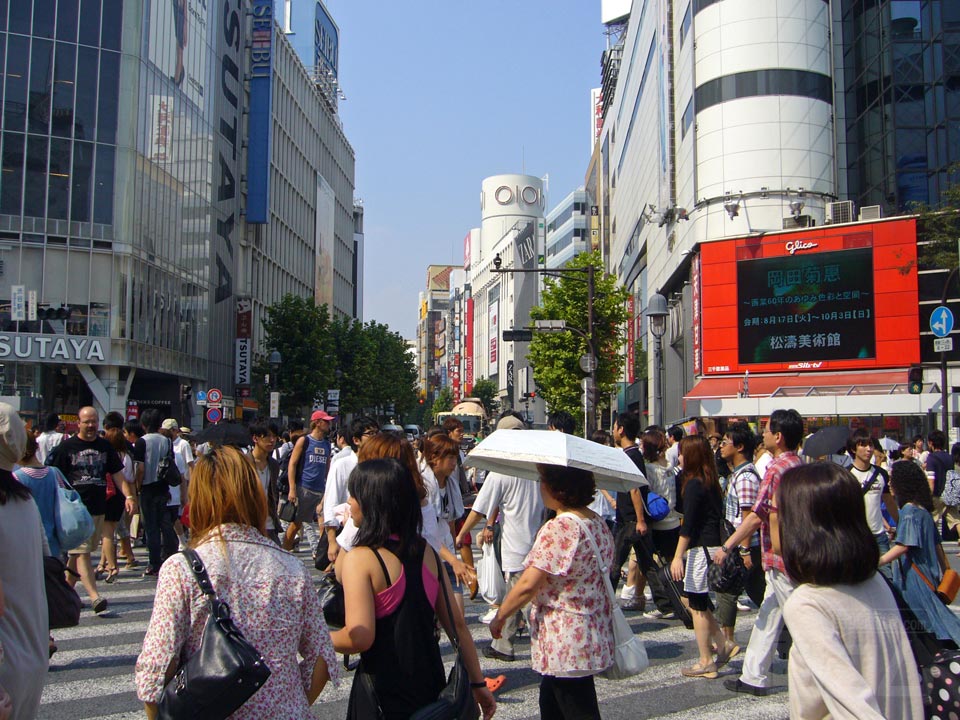 渋谷駅前スクランブル交差点