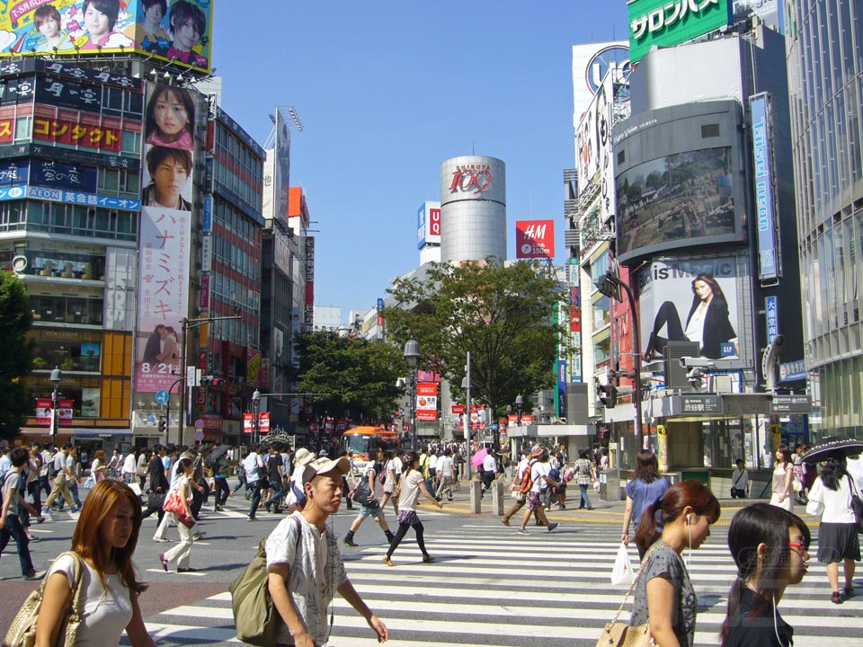 渋谷駅前スクランブル交差点