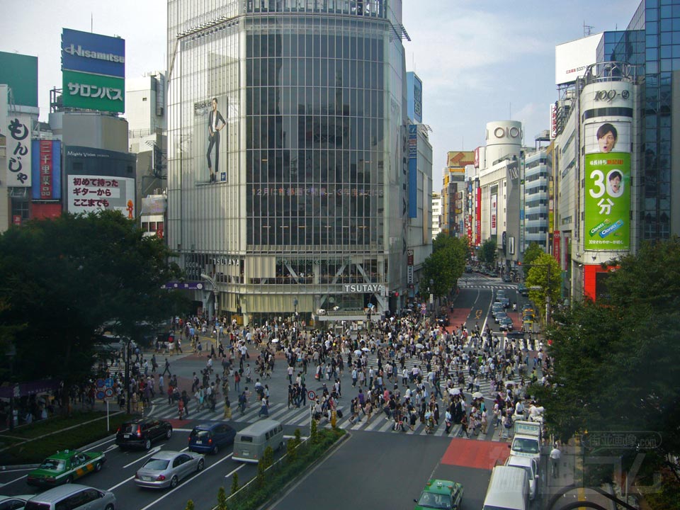 渋谷駅前スクランブル交差点