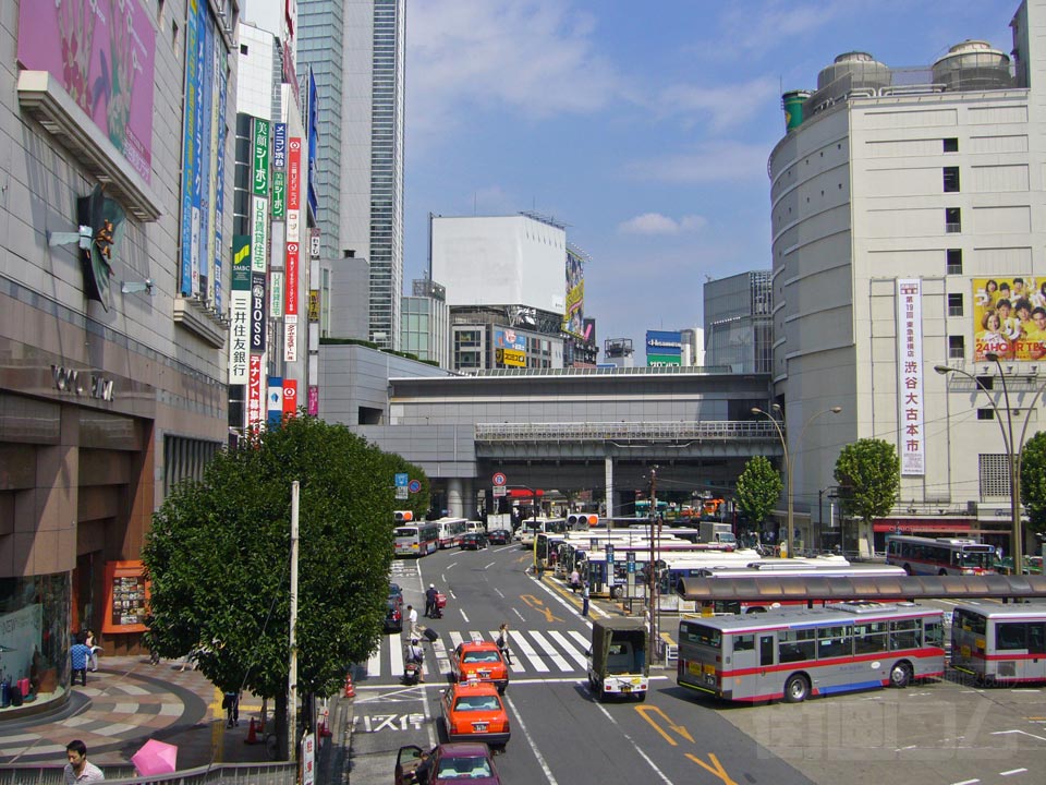 JR渋谷駅西口前