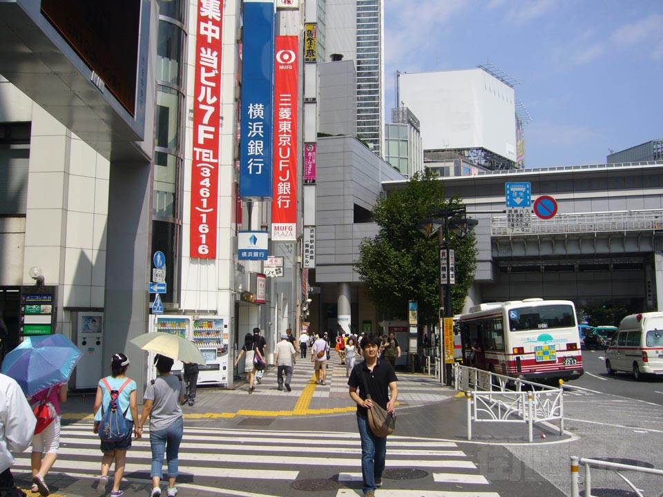 JR渋谷駅西口前
