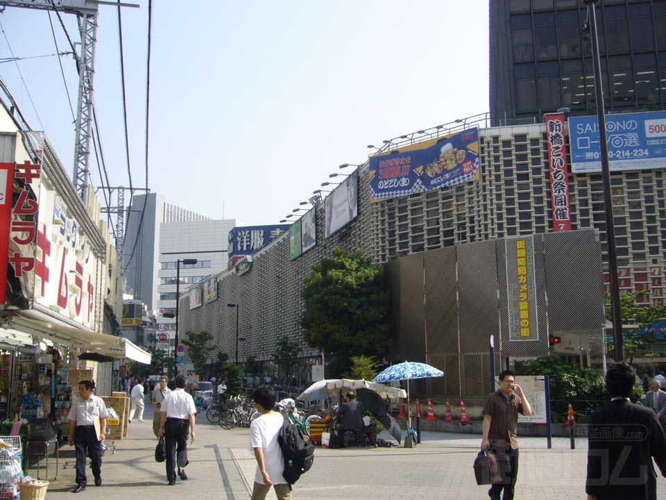 JR新橋駅日比谷口写真画像