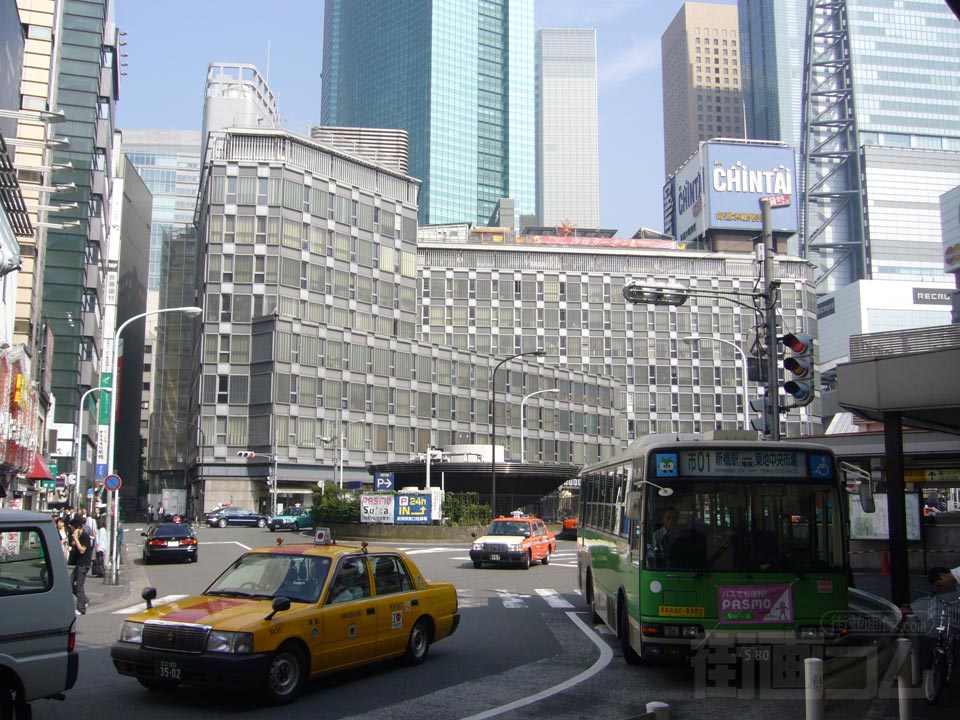 JR新橋駅銀座口写真画像
