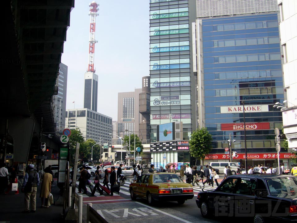 JR新橋駅銀座口写真画像