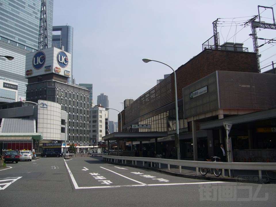 JR新橋駅汐留口写真画像