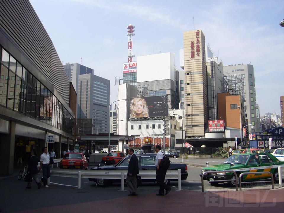 JR新橋駅汐留口写真画像