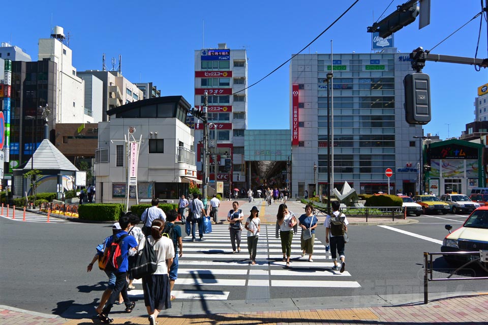 JR新小岩駅南口前