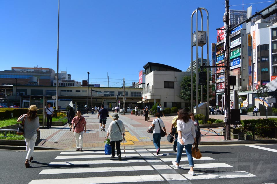 JR新小岩駅南口前