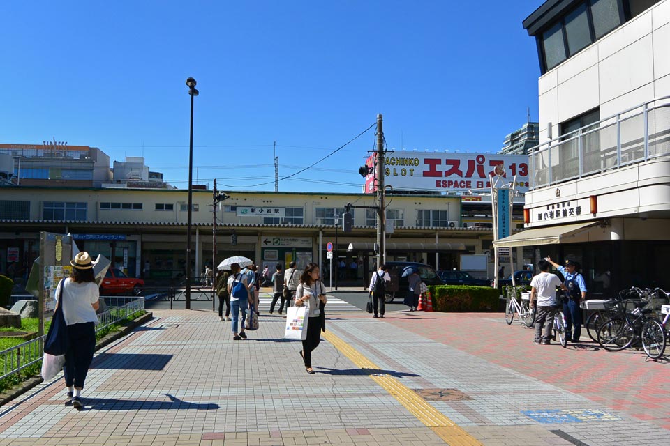 JR新小岩駅南口前