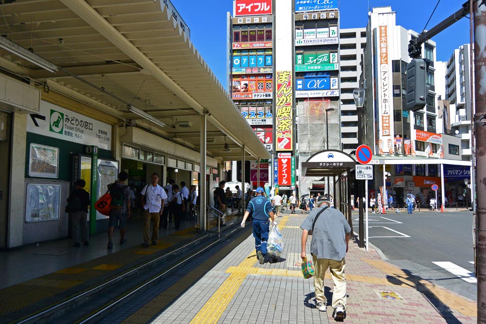 JR新小岩駅南口前