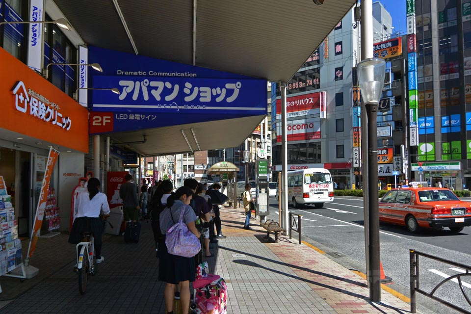 JR新小岩駅南口前