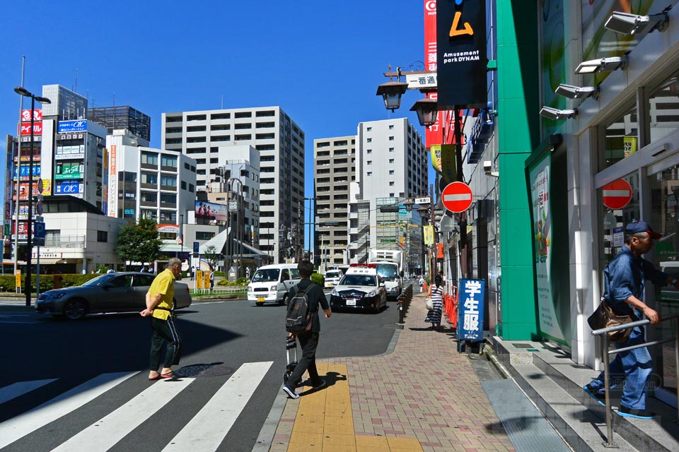 JR新小岩駅南口前