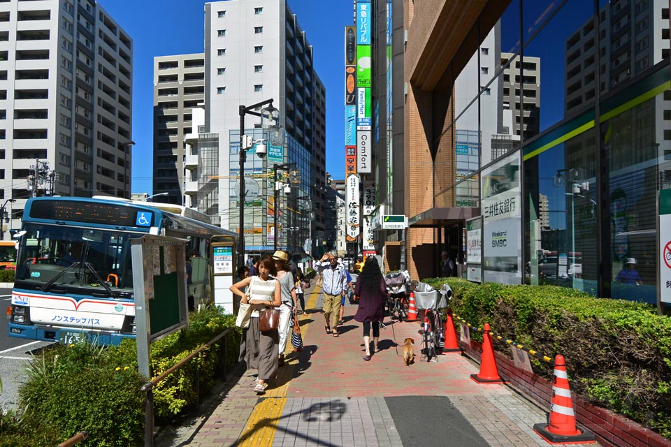 JR新小岩駅南口前