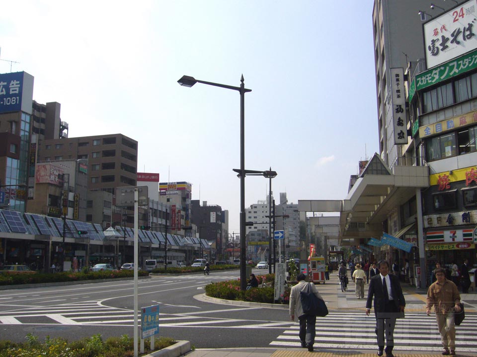 白山通り(国道17号線)