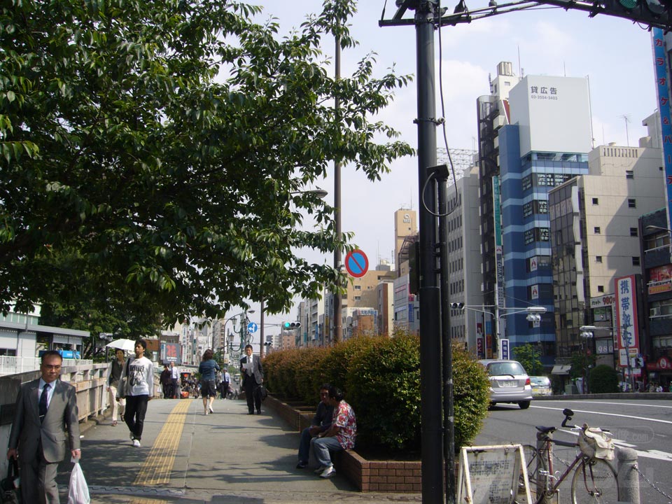 白山通り(国道17号線)