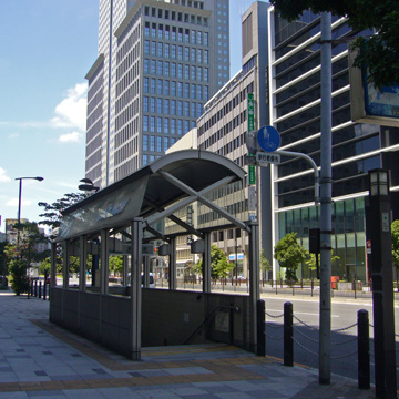 東京都港区溜池山王駅前写真画像