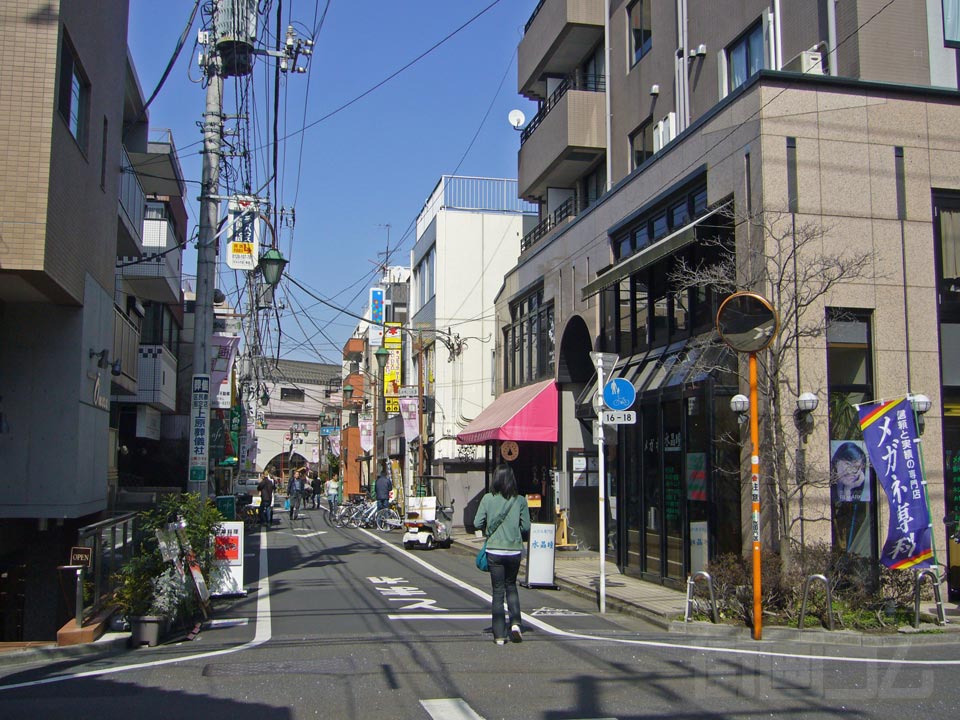 梅丘中通り商店街写真画像