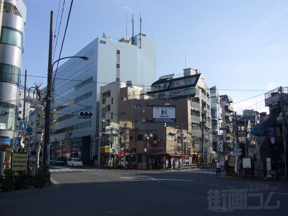 地下鉄早稲田駅前交差点