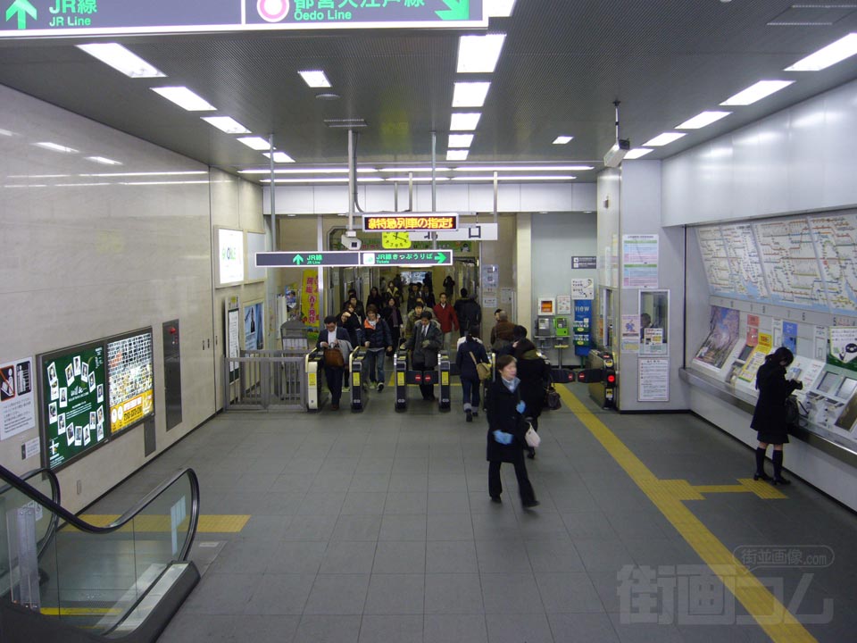 都営地下鉄代々木駅写真画像