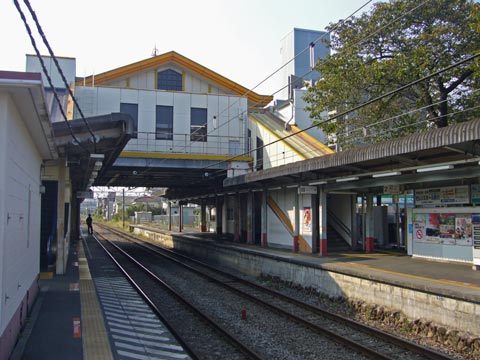 JR秋川駅ホーム(JR五日市線)写真画像