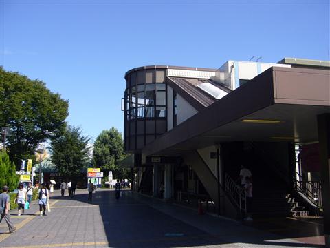 JR昭島駅北口写真画像