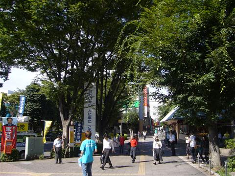 JR昭島駅北口写真画像