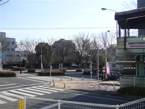 JR・京王分倍河原駅南側写真画像