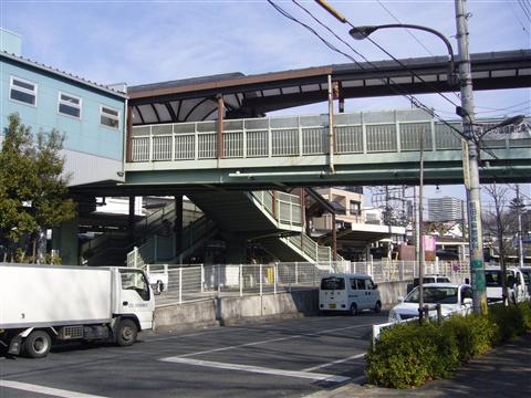 JR・京王分倍河原駅南側写真画像
