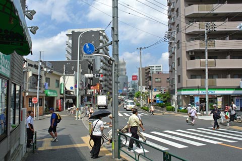 府中街道(都道9号線)写真画像