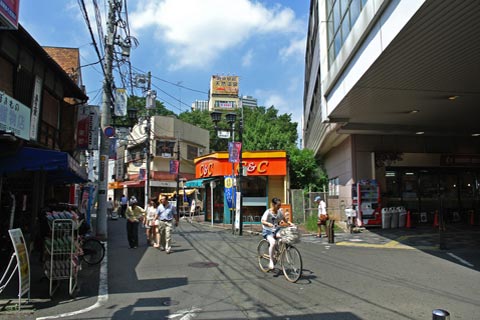 南口駅前通り写真画像