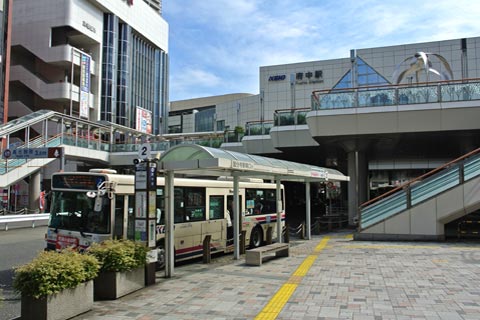 府中駅バス停写真画像
