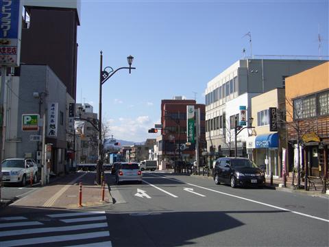 駅前通り写真画像