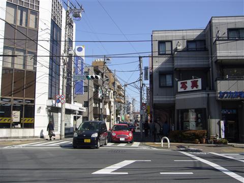 福生市役所前交差点写真画像