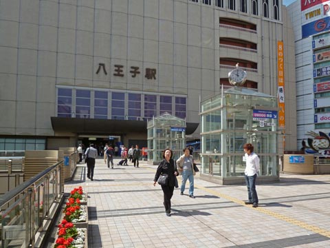 JR八王子駅北口写真画像